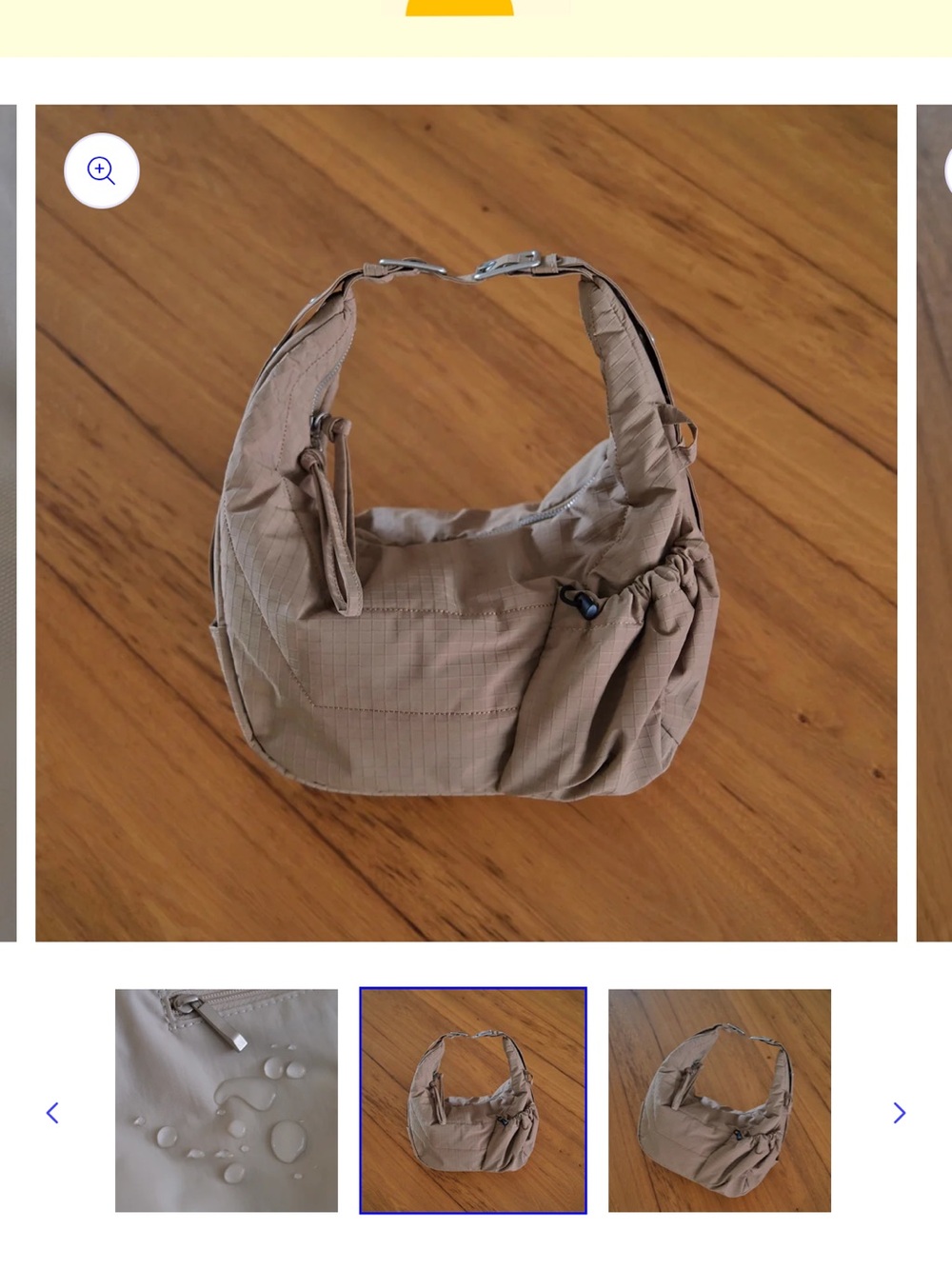 The Analog Co- convertible crossbody bag- Medium Utility Bag - Chai - Picture 8 of 12